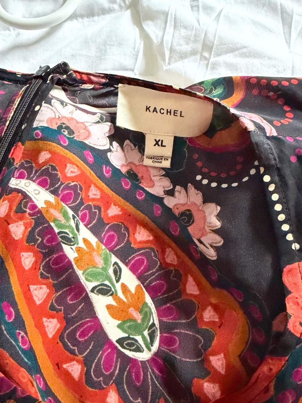 Anthropologie - Kachel Paisley Midi Dress, Curve - Picture 5 of 5